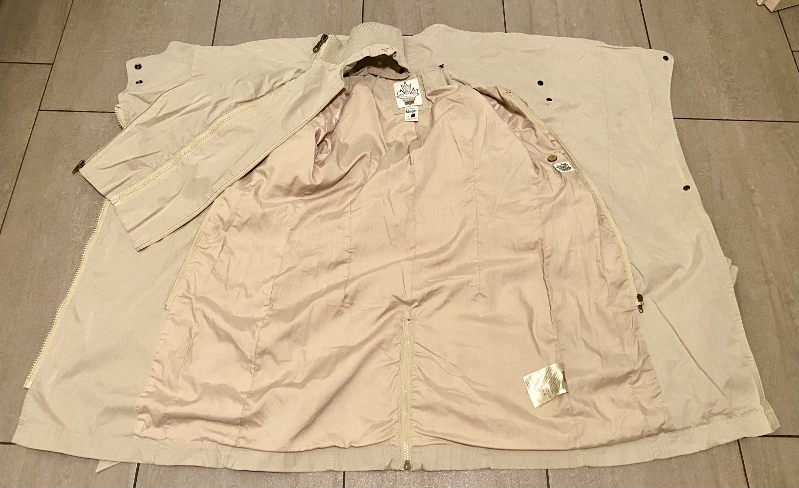 NEU Damen Mantel Jacke Trenchcoat Gr.S in Beige von Khujo “Adriana” 