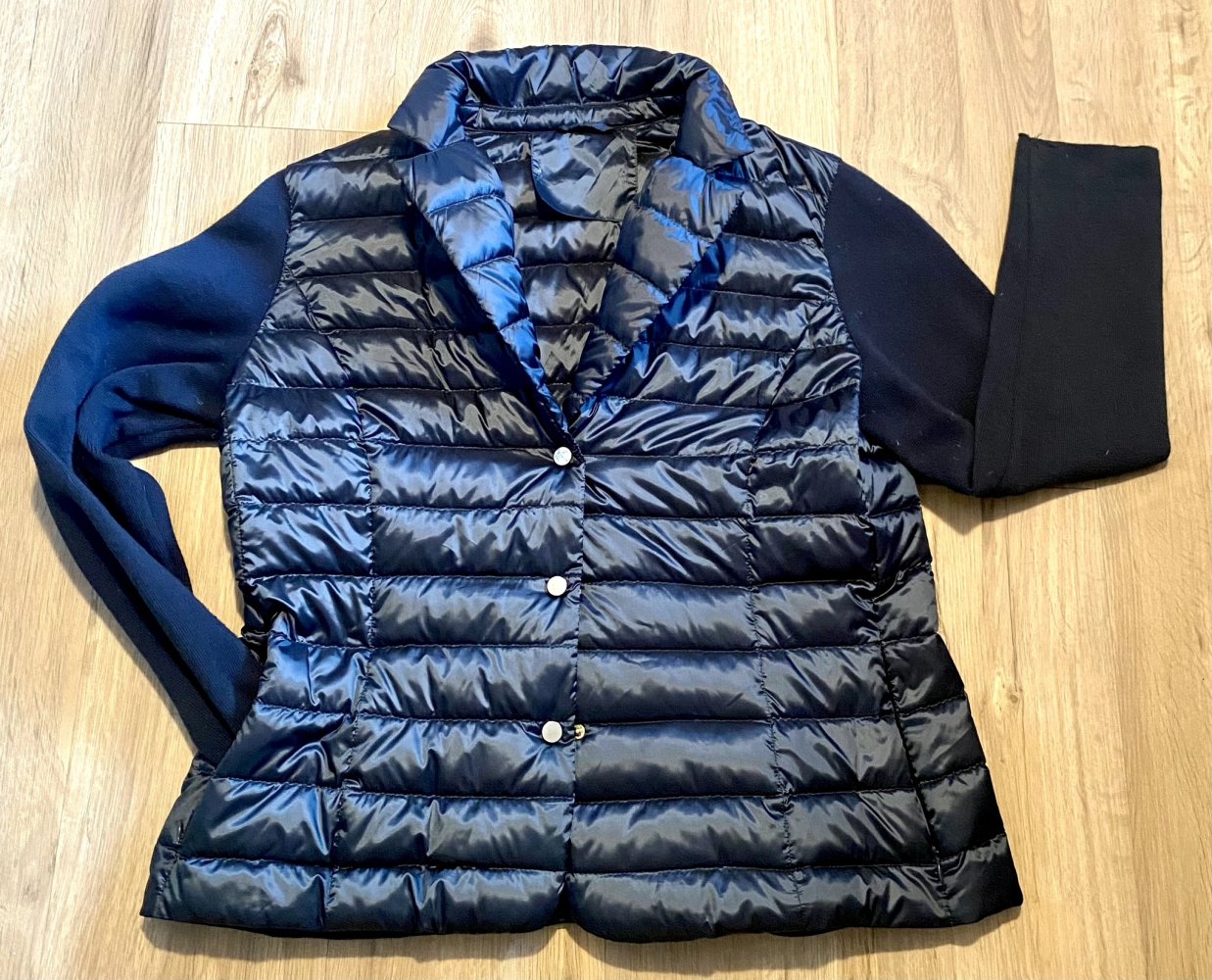 NEU Damen Jacke Daunen-Steppjacke Übergangsjacke Gr.42 in Marineblau 