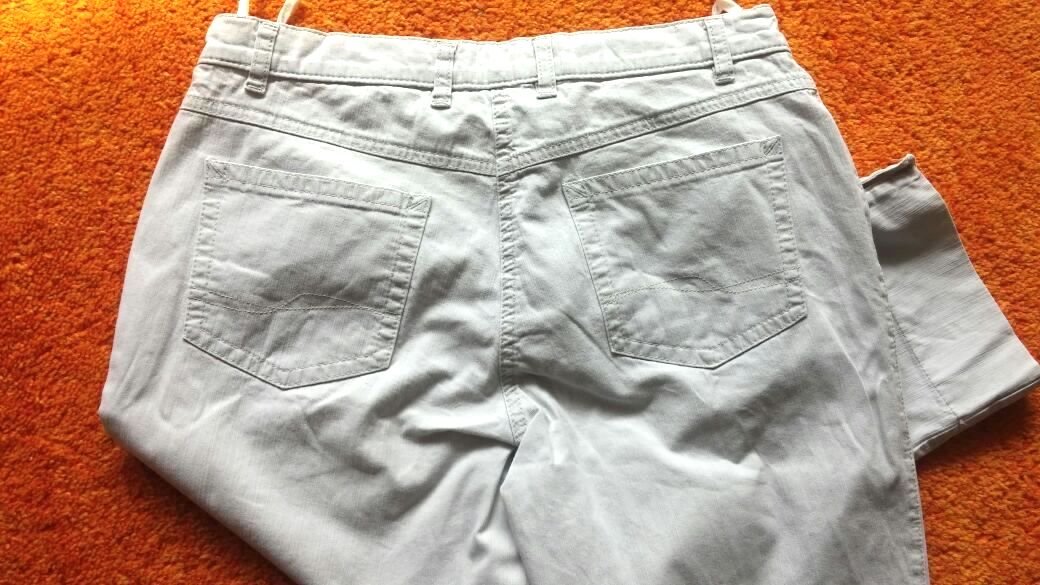 Damen Hose Sommer Capri Hose Gr.38 in Grau von Gerke my Pants 