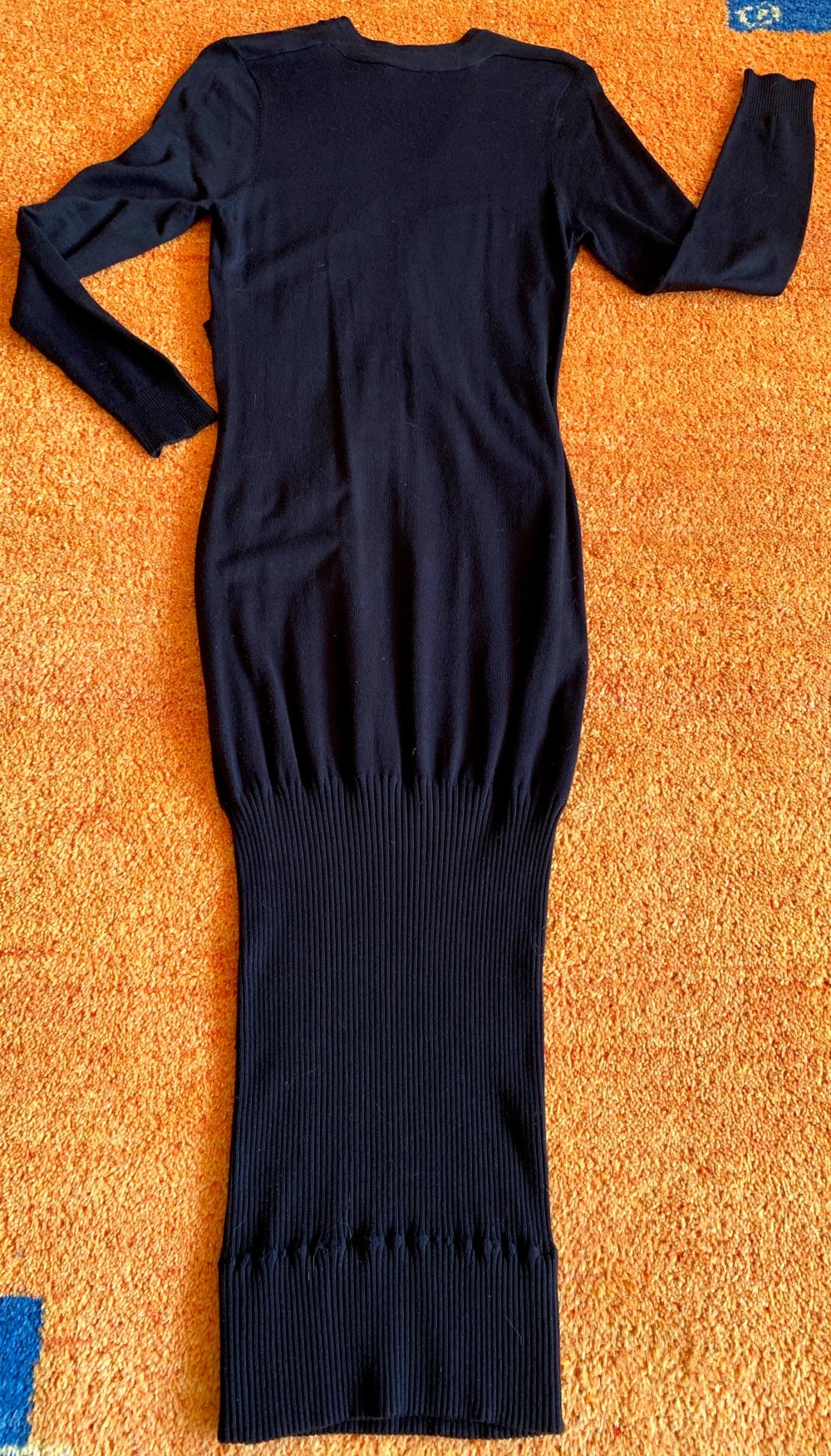 Damen Kleid Tunika Strick kuschelig & elegant Gr.S in Schwarz von Tramontana NW 