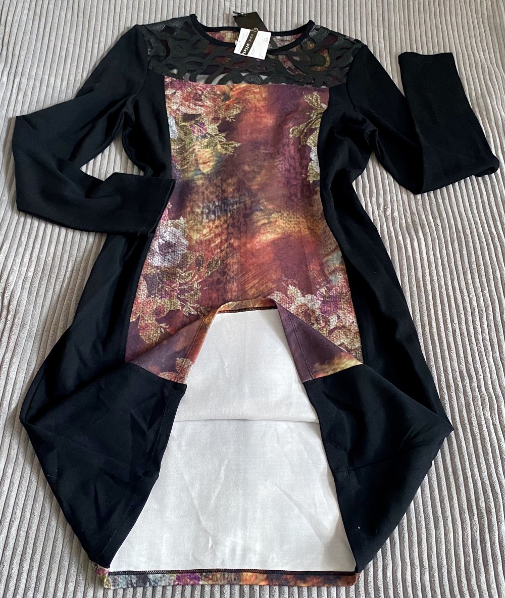 NEU Damen Kleid Spitze Etui festlich Gr.40 in Schwarz von Viccio P.99,99€