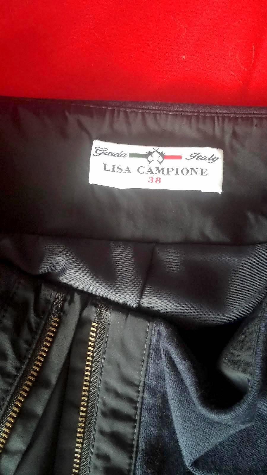 NEU Damen Rock Winter Lagenlook Gr.38 in Blau von Lisa Campione 