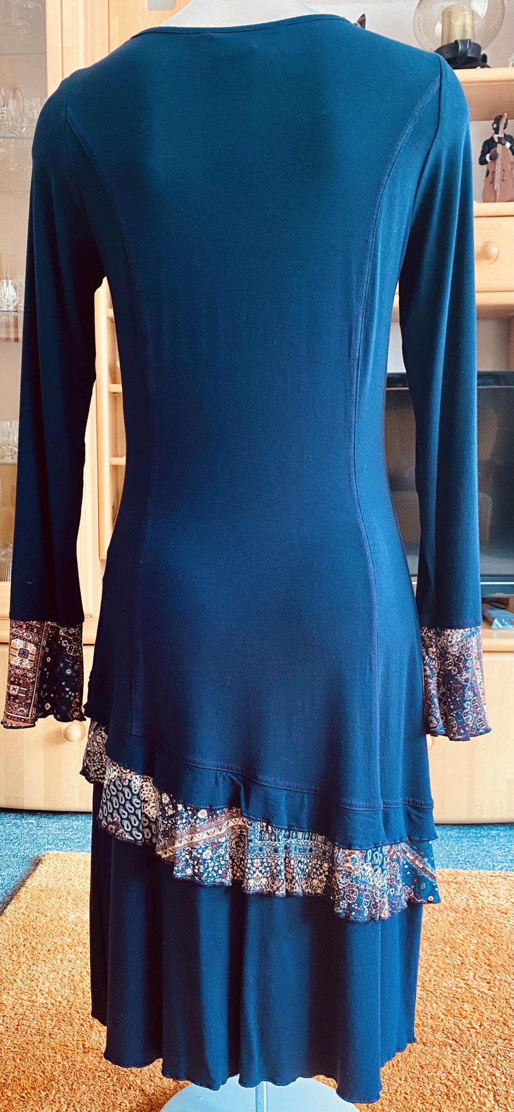 NEU Damen Kleid Jersey Lagenlook Gr.38 von Linea Tesini P.79,95€