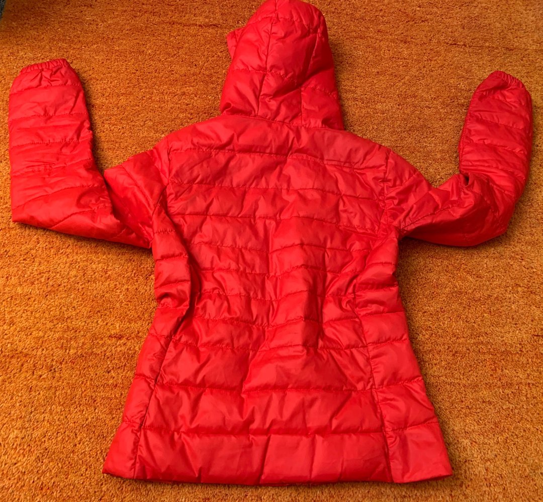 Damen Jacke Winter Steppjacke Parka mit Kapuze Gr.S in Rot Only NW 