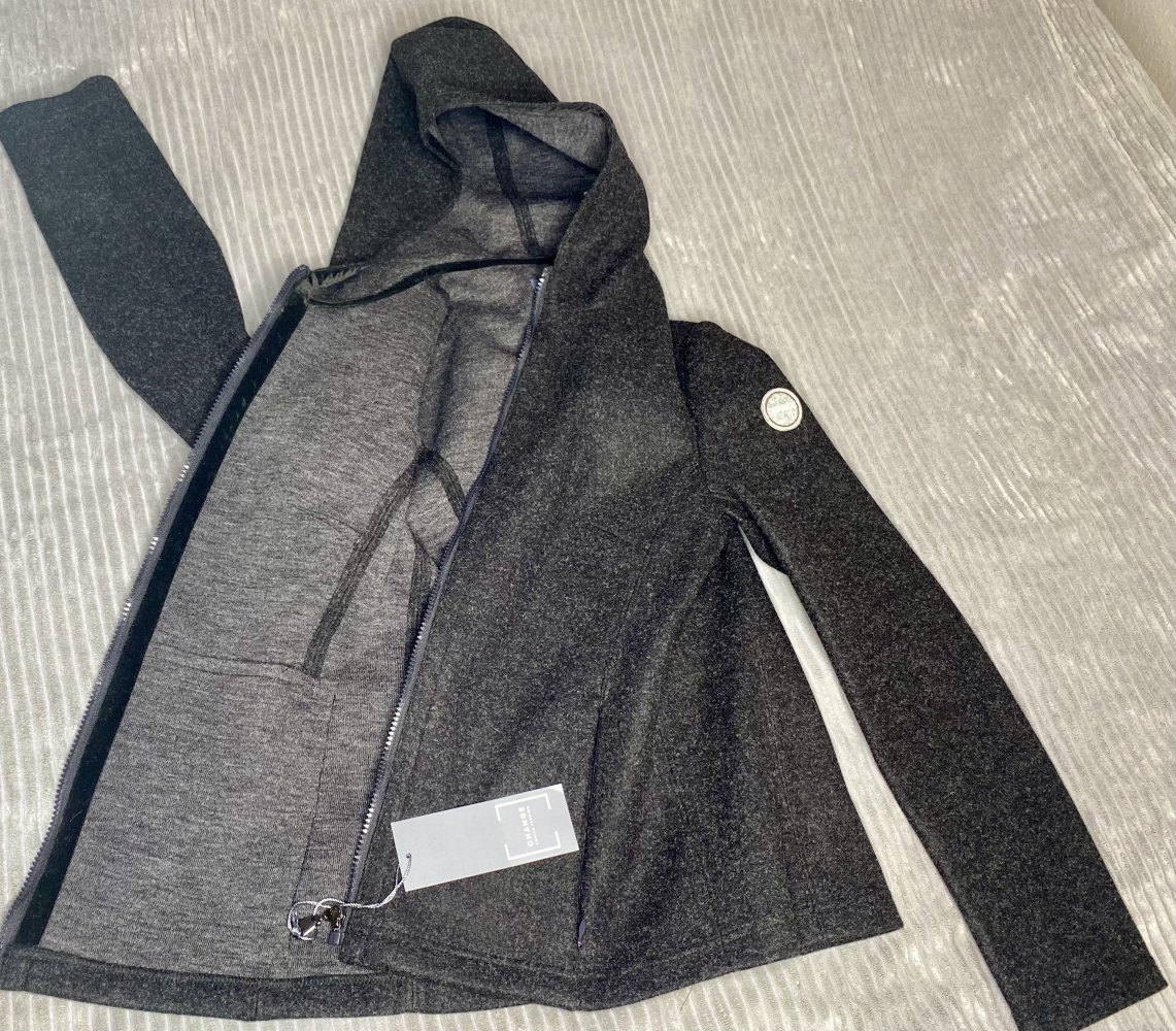 NEU Damen Jacke Softshell mit Kapuze Gr.36 in Anthrazit von Change 