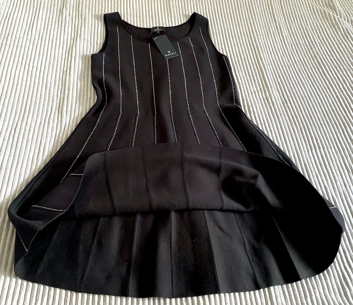 NEU Damen Kleid Strickkleid Midi Gr.40 in Schwarz von Monari P.149,90€ 