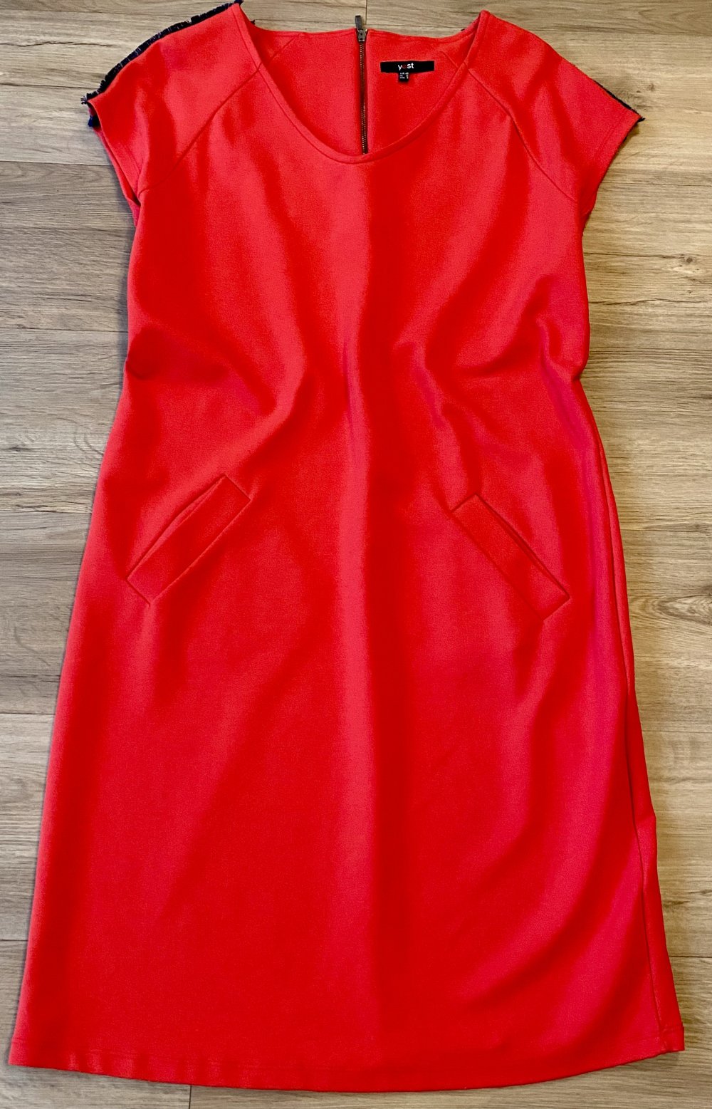 Damen Kleid Etui Raglan Ärmel Gr.38 in Rot von Yest NW 