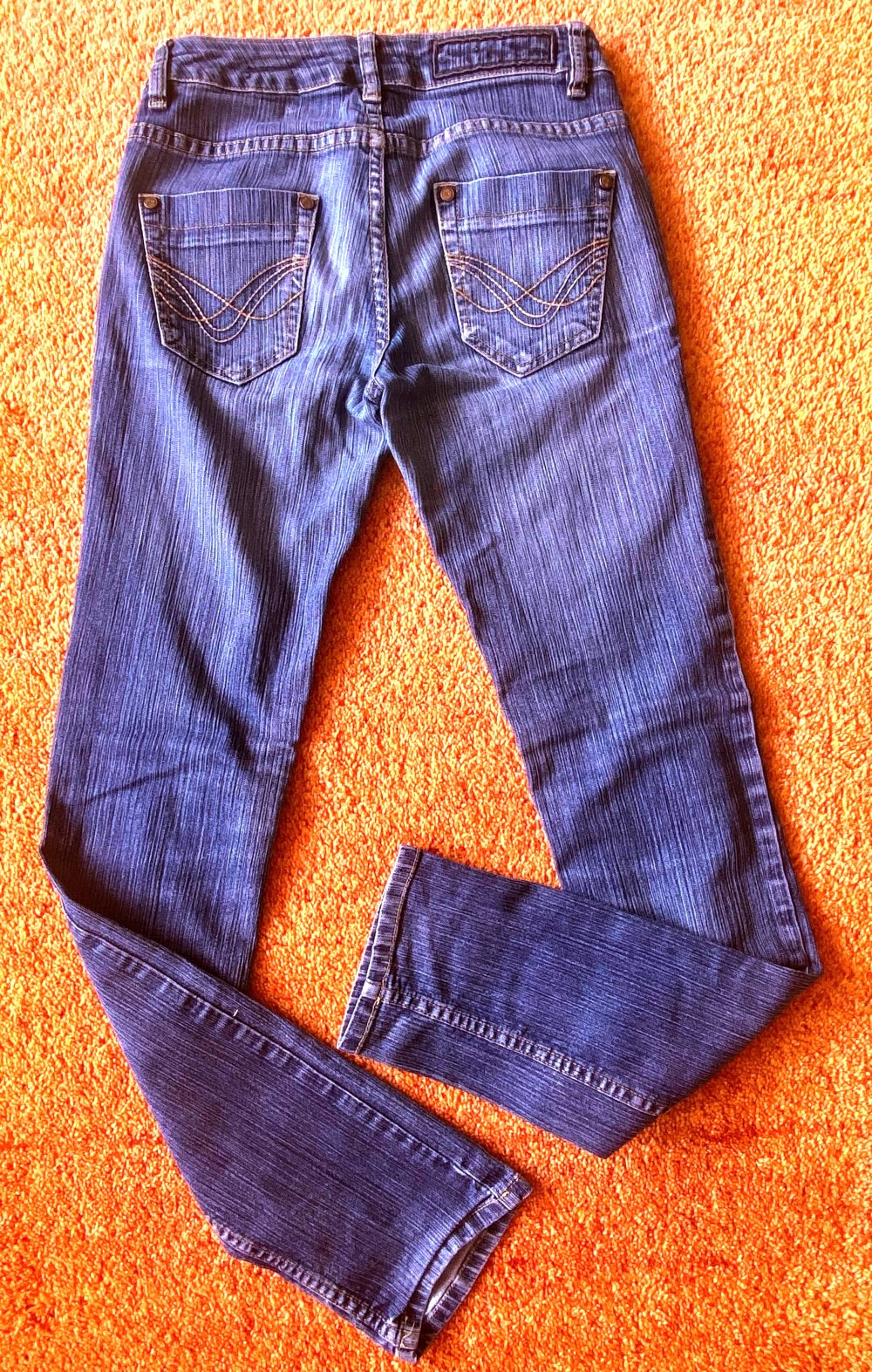 Damen Stretch Jeans Gr.34 Blau Two Days Later (Colours of the World) 