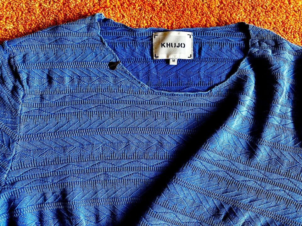 NEU Damen Pullover Feinstrick Gr.M in Blau von Khujo