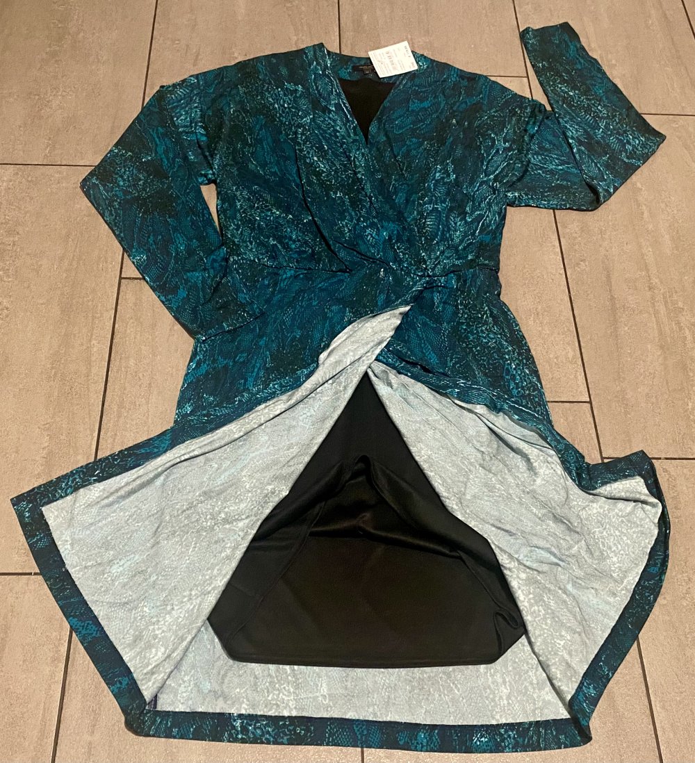  NEU Damen Kleid Elegant Gr.38 in Grün von Claudia Sträter P.119,95€ 