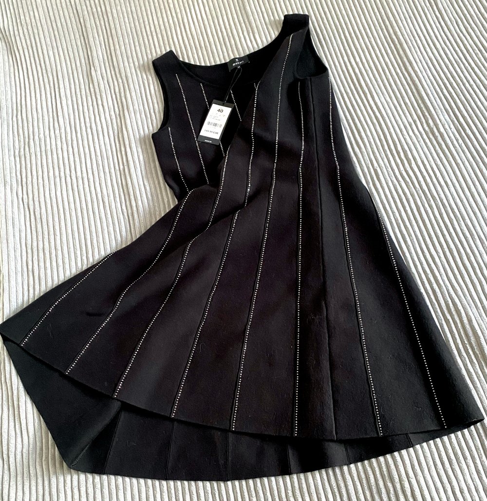 NEU Damen Kleid Strickkleid Midi Gr.40 in Schwarz von Monari P.149,90€ 