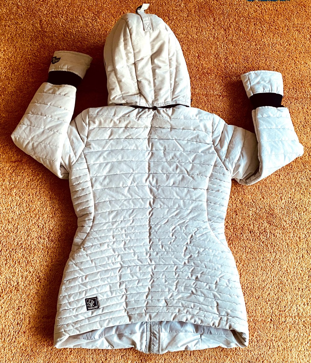 NEU Damen Jacke Winter Steppjacke mit Kapuze Gr.S in Beige von Khujo