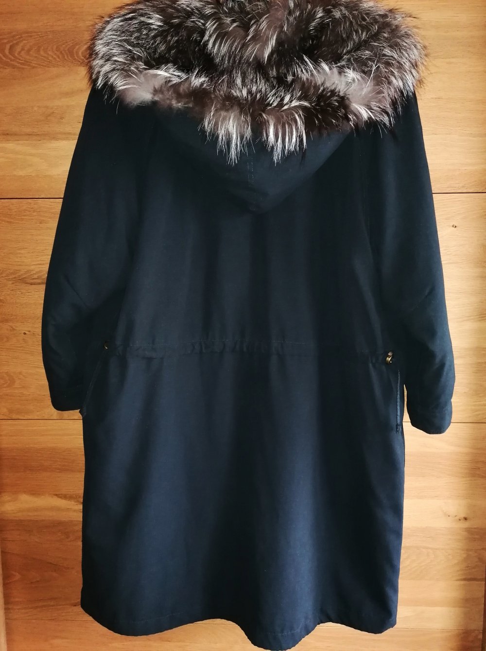 Gardeur Damen Wintermantel mit Webpelzkapuze Gr. 40