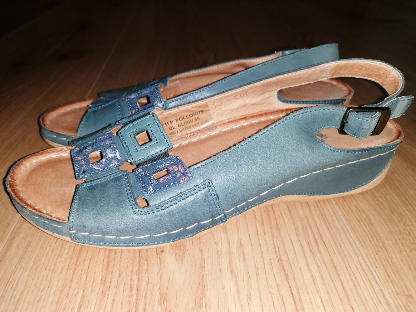 Naturläufer Damen Sandalen Sandaletten Gr. 40