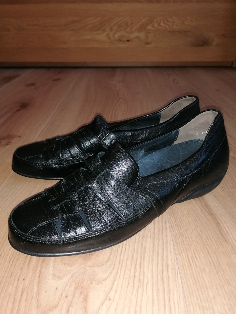 Semler Damenslipper Lederslipper Slipper Weite G Gr. 39