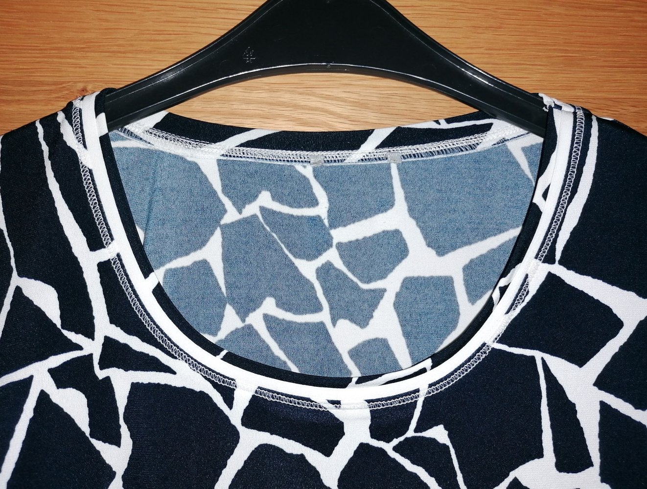 Damenshirt Boutique Print Shirt mit Muster Gr. 40 42