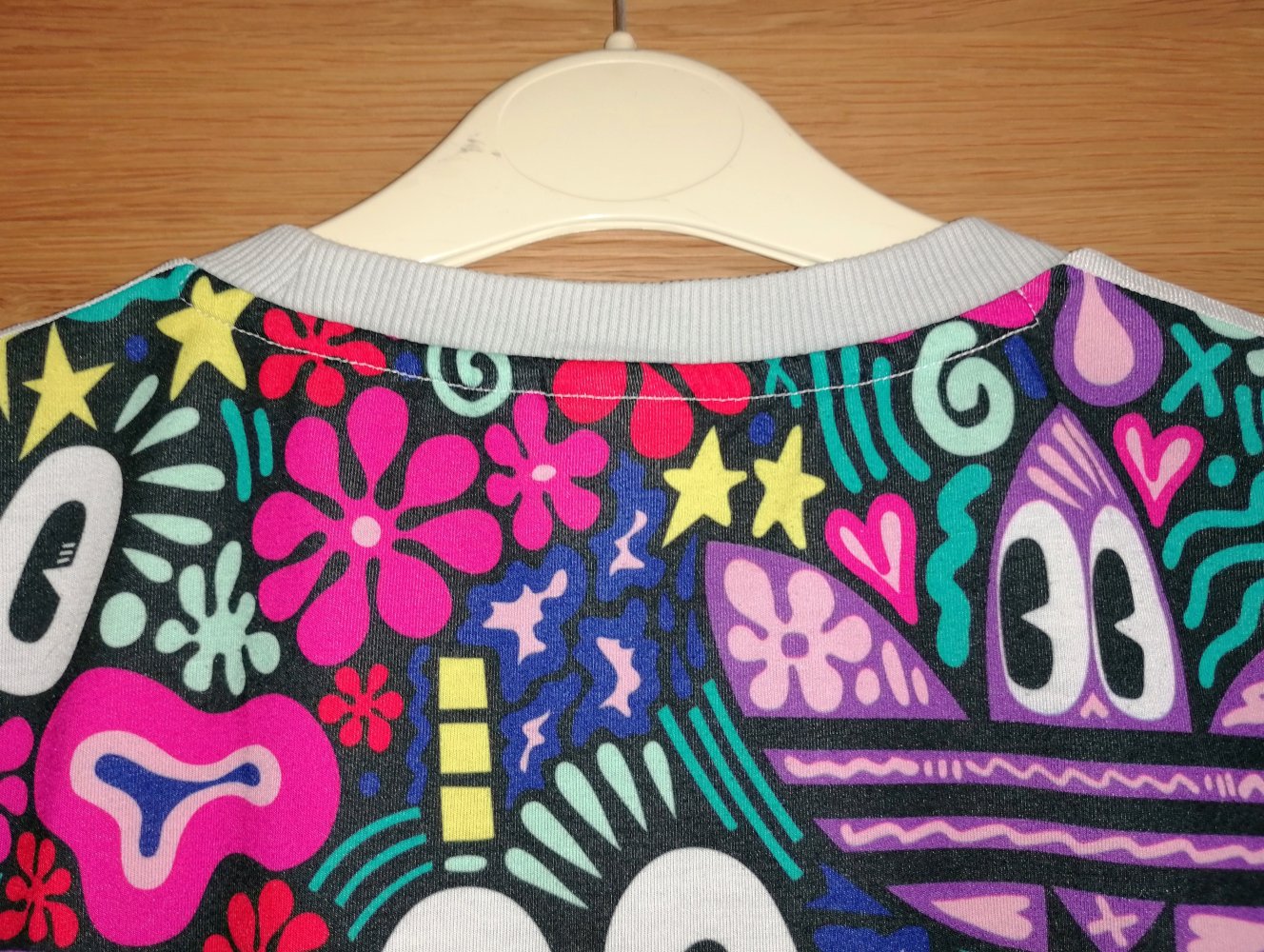 Adidas Hattie Stewart Designer Vintage Damen T-Shirt Gr. XS