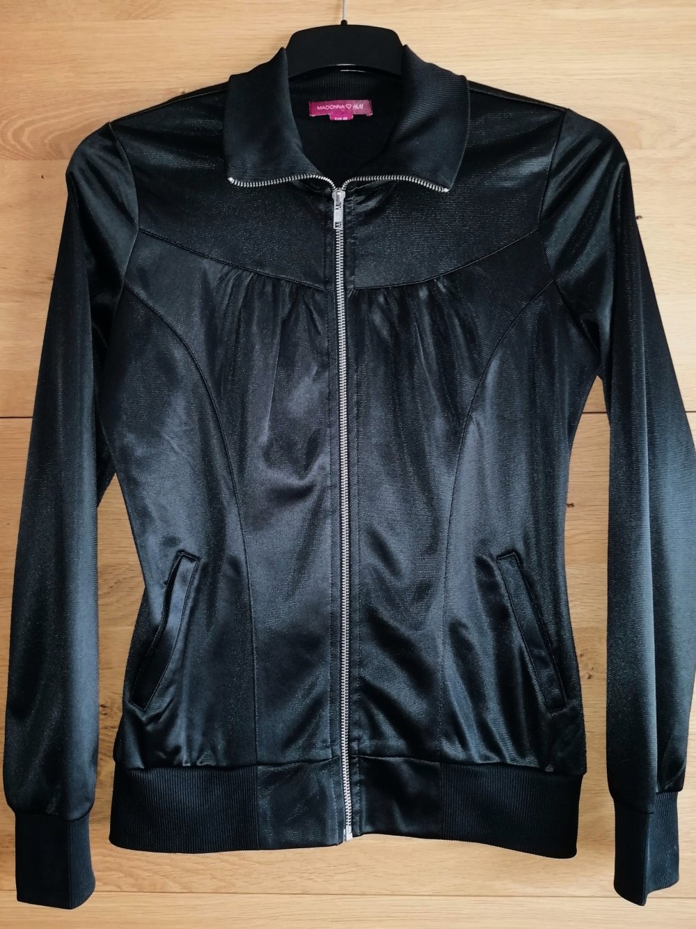 Madonna H&M Damen Trainingsjacke Sweatjacke Fitnessjacke Gr. 42  