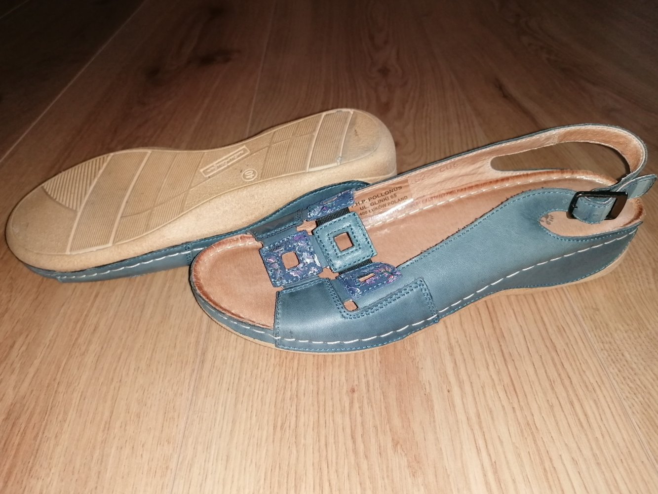 Naturläufer Damen Sandalen Sandaletten Gr. 40