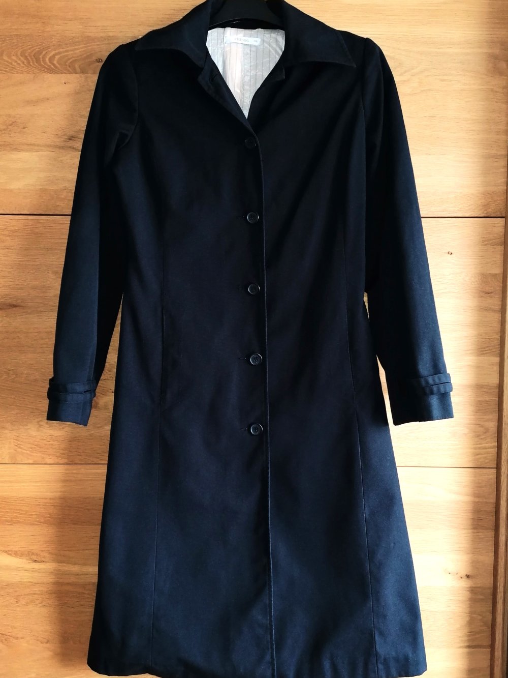 H&M Vintage Taillierter Damenmantel Stoffmantel Paletot Gr. 36