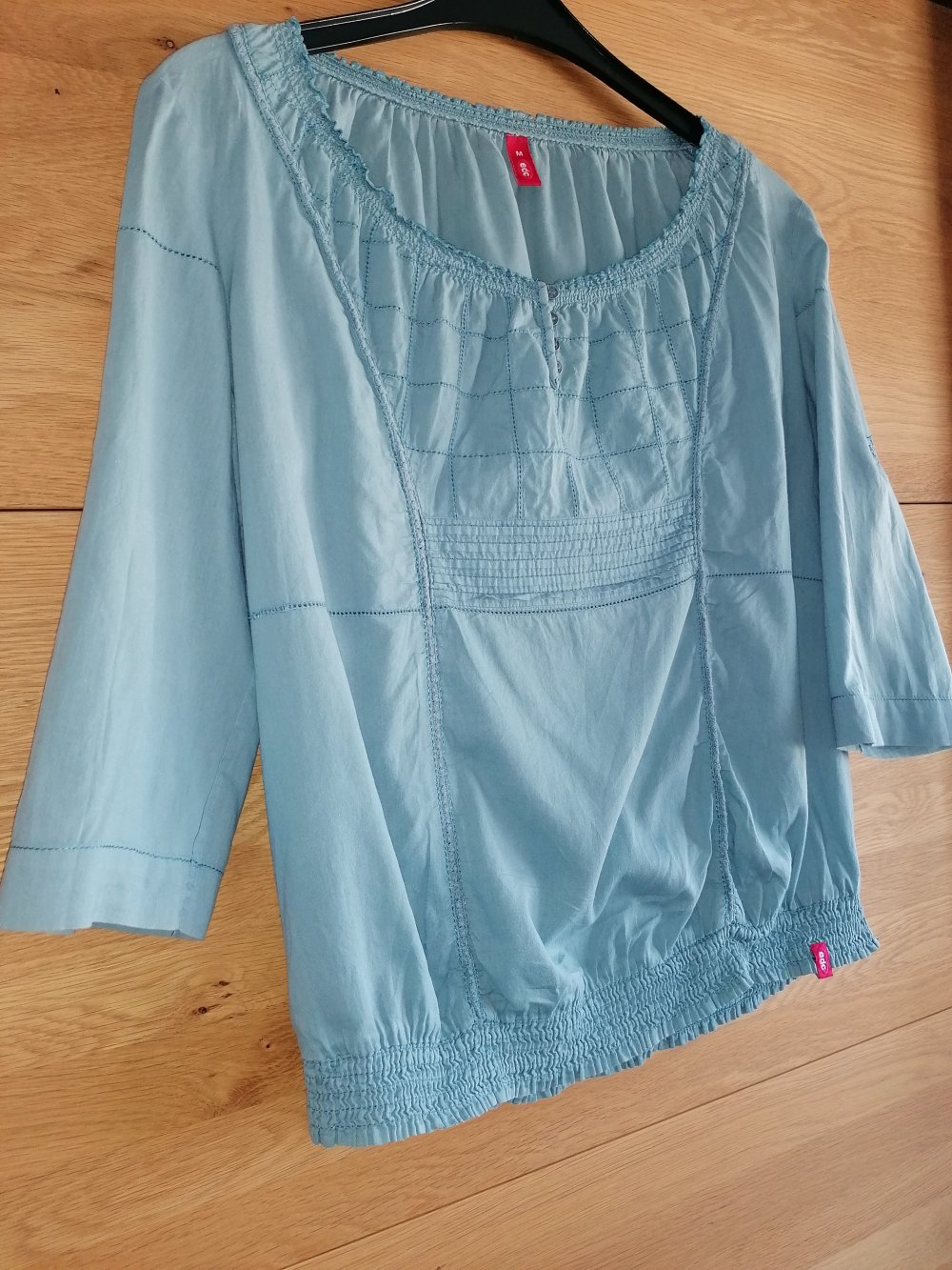 edc by Esprit 3/4 Damenshirt Boho Shirt mit ¾ Arm Gr. M