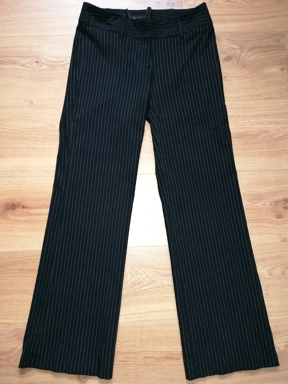 Modern Woman Nadelstreifen Damenhose Stoffhose Stretchhose Gr. 38