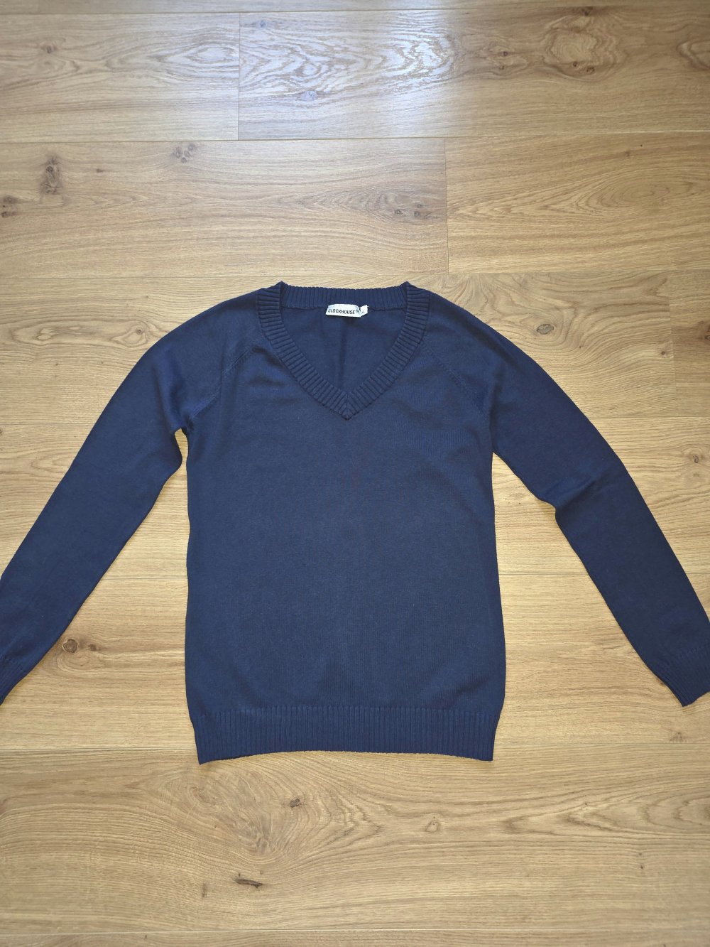 Clockhouse Leichter Damenpullover V-Pullover Gr. XL
