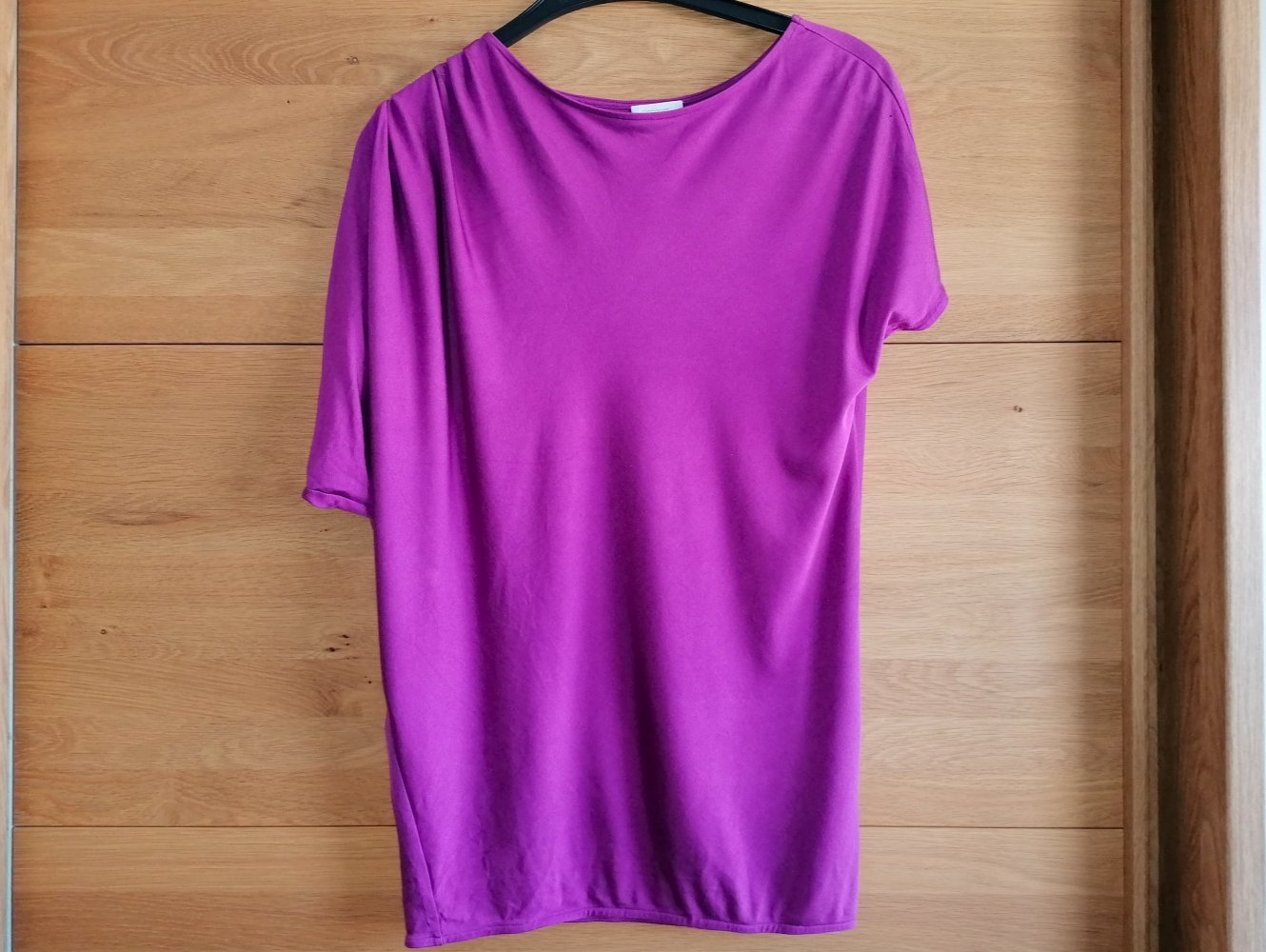 Esprit Asymmetrisches Damenshirt Fledermausshirt Raffshirt Gr. S