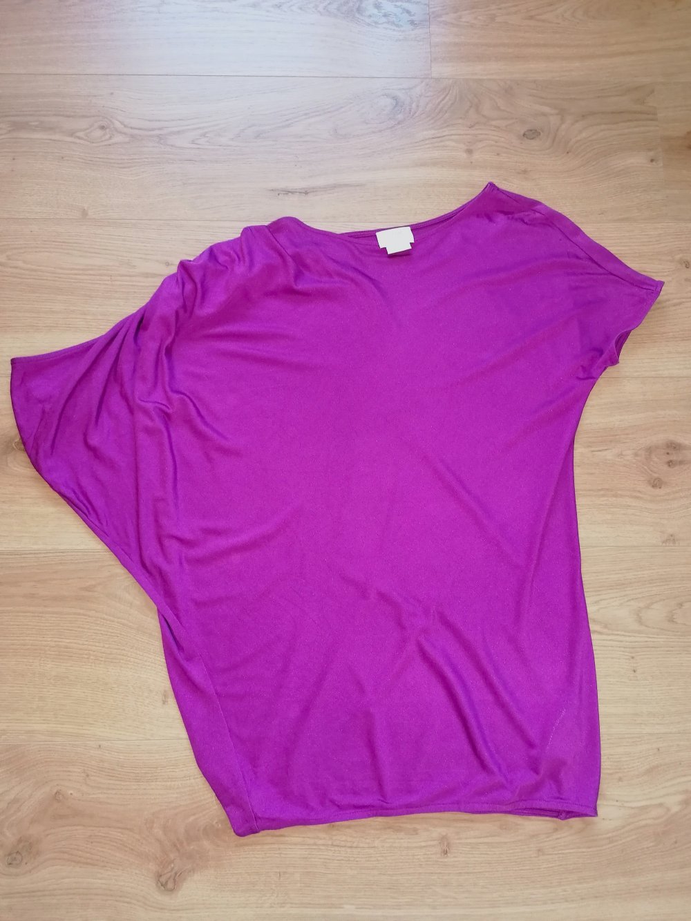 Esprit Asymmetrisches Damenshirt Fledermausshirt Raffshirt Gr. S