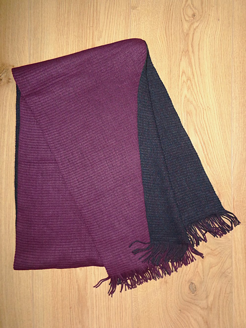 C&A Damenschal Wendeschal Aubergine