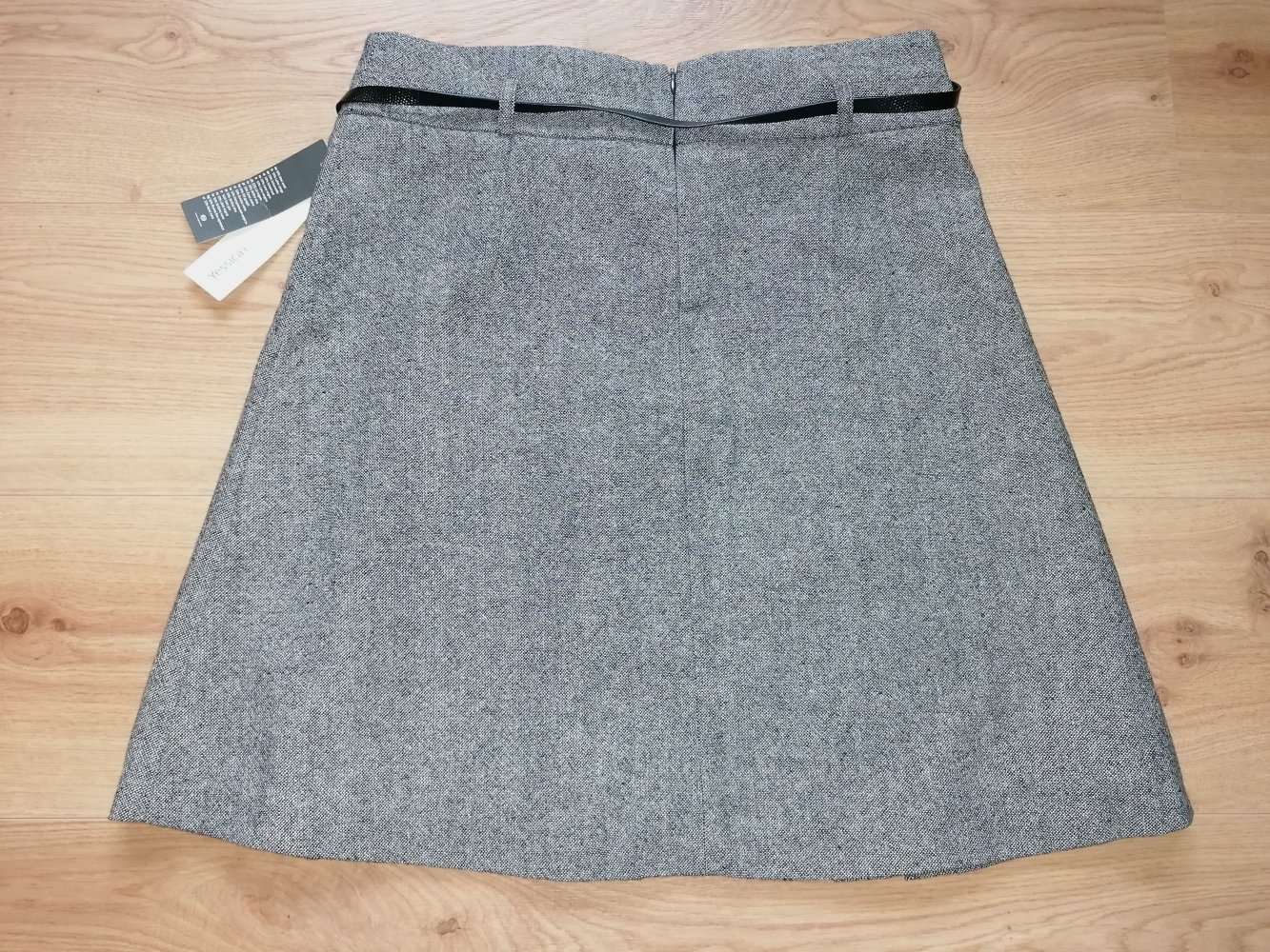 Yessica Damenrock Kellerfaltenrock Faltenrock Schurwolle Gr. 40