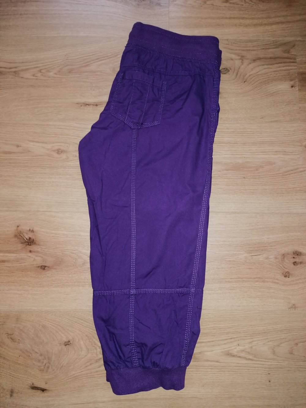 Colours of the World ¾ Damenhose Caprihose mit Strickrippe Gr. 40