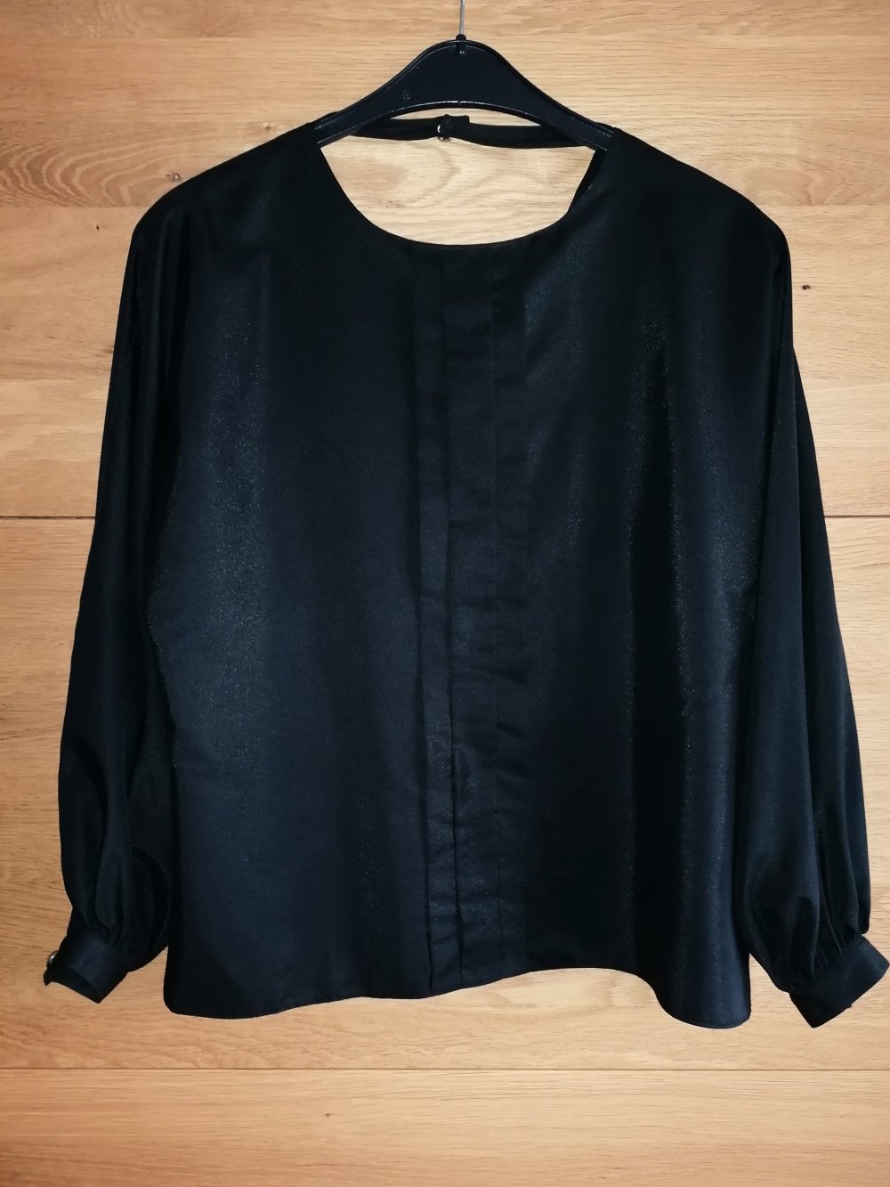 Felicia Plissee Damenbluse Schlupfbluse Gr. 42