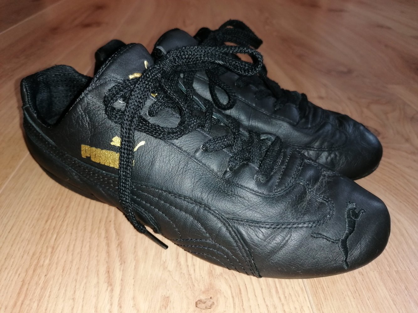 Puma Speedcat Damen Herren Leder Turnschuhe Sportschuhe Sneaker Gr. 39