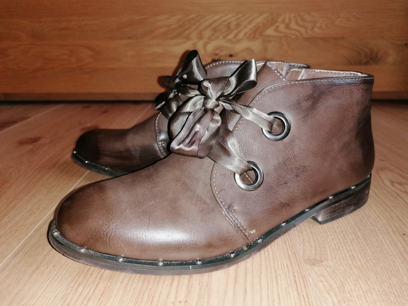 Kayla Damen Schnürschuhe Halbschuhe Gr. 40