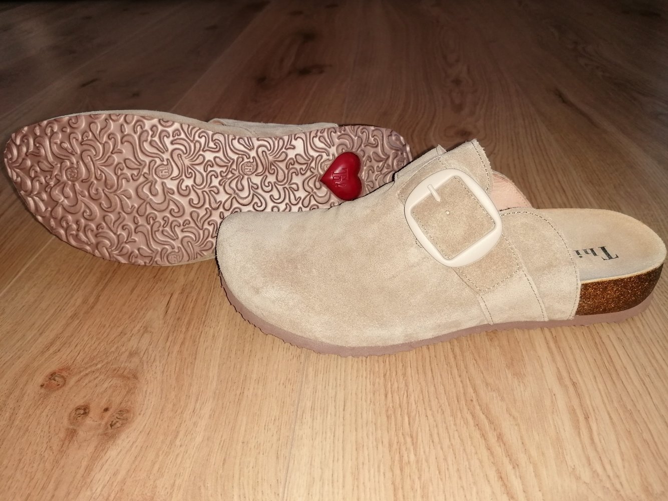 Think! Damen Julia Pantoletten Clogs Hausschuhe Gr. 39