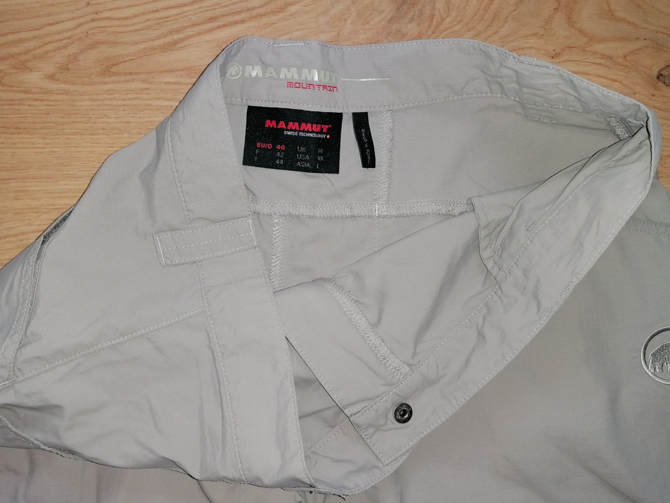 Mammut Mountain ¾ Damenhose Caprihose Wanderhose Gr. 40