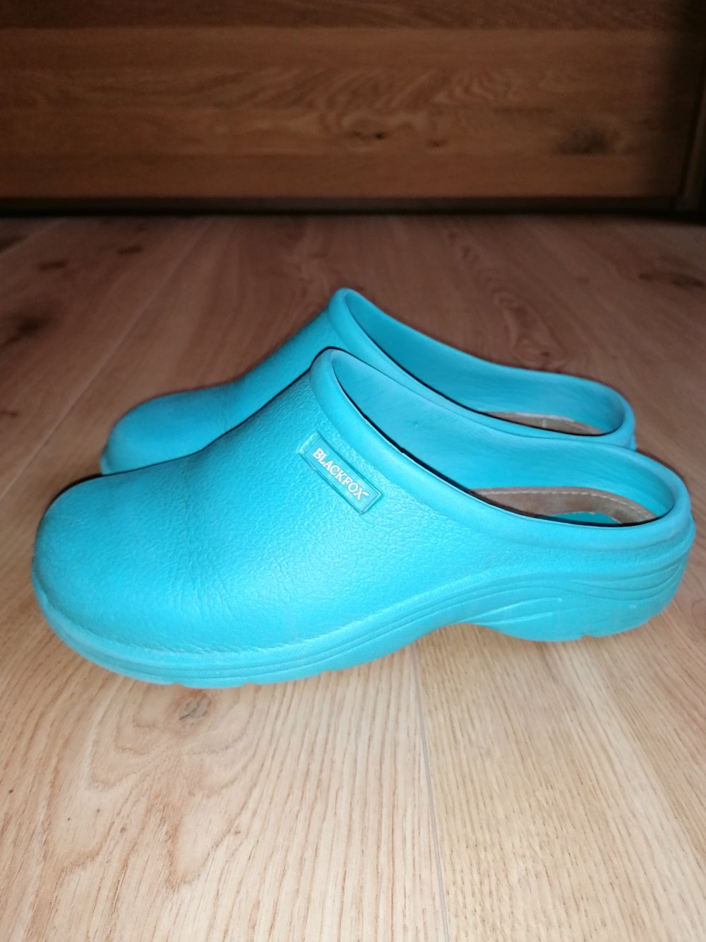 Blackfox Leichte Gartenclogs Freizeitclogs Clogs Türkis Gr. 40