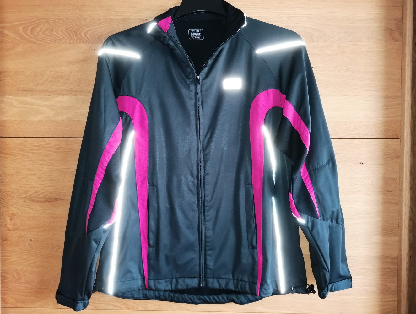 Double Speed Damen Laufjacke Trainingsjacke Sportjacke Gr. L