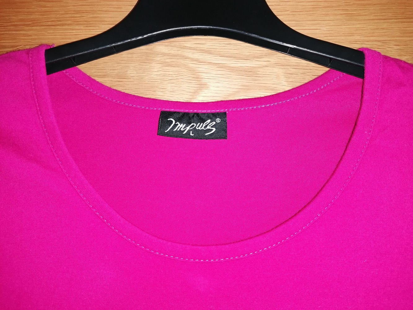 H&M Impuls Vintage Damenshirt Shirt Pink Gr. L