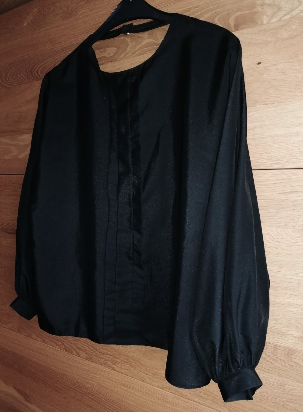 Felicia Plissee-Damenbluse Damenbluse Schlupfbluse Gr. 42