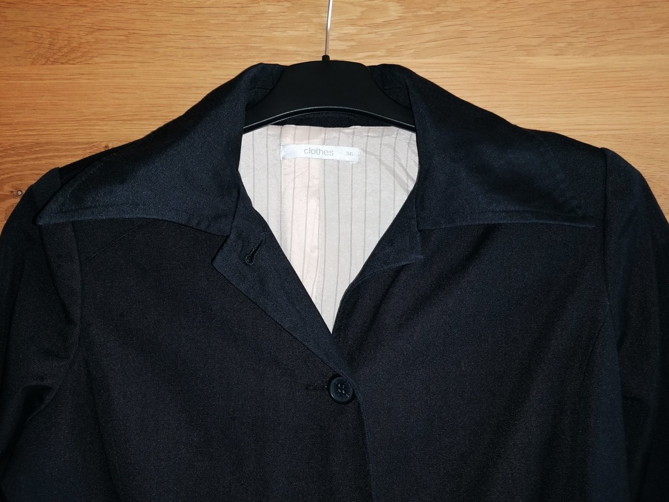 H&M Vintage Taillierter Damenmantel Stoffmantel Paletot Gr. 36