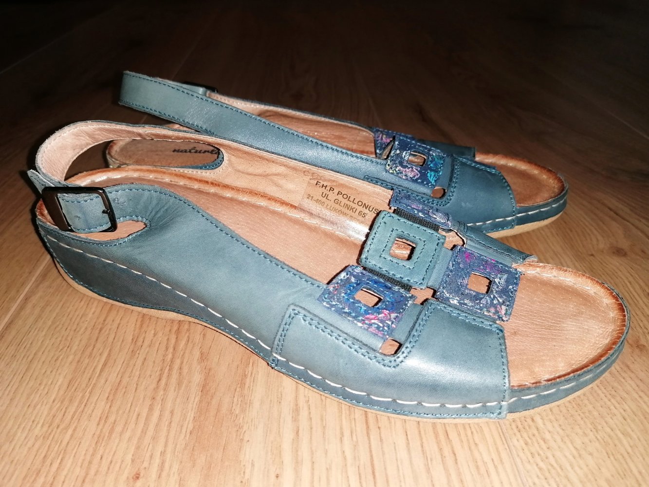 Naturläufer Damen Sandalen Sandaletten Gr. 40