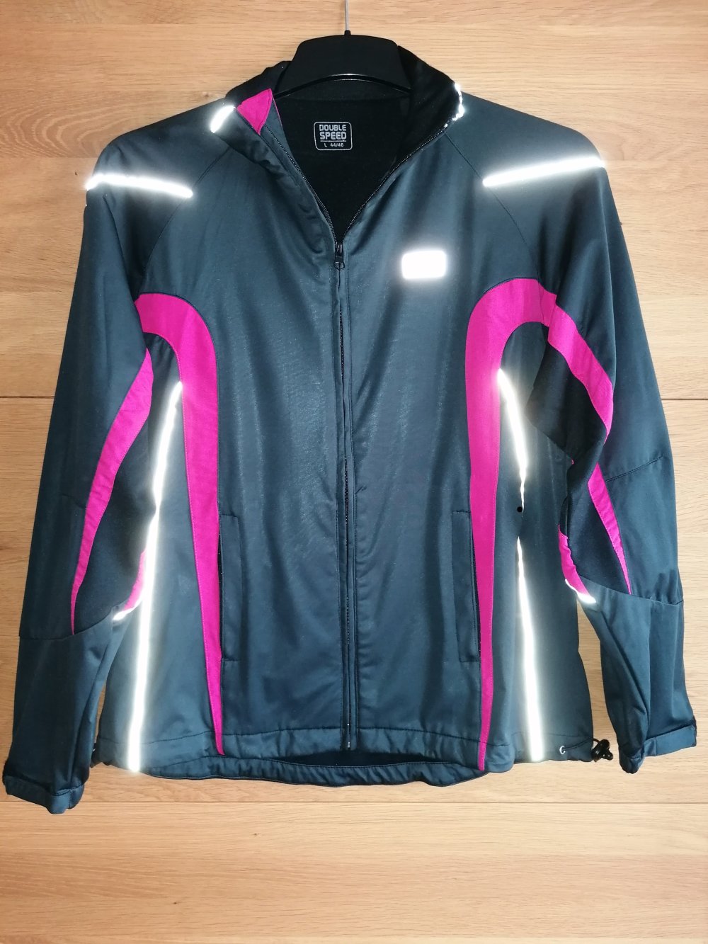 Double Speed Damen Laufjacke Trainingsjacke Sportjacke Gr. L 44 46