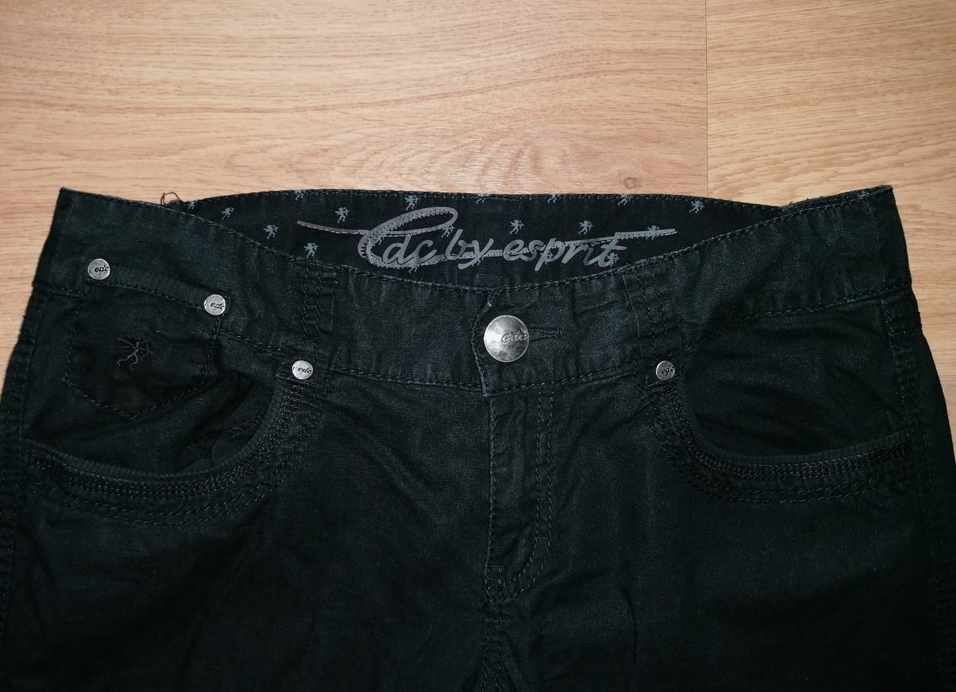 edc Esprit Play Damenhose Leinenhose Stoffhose Gr. 40 Regular