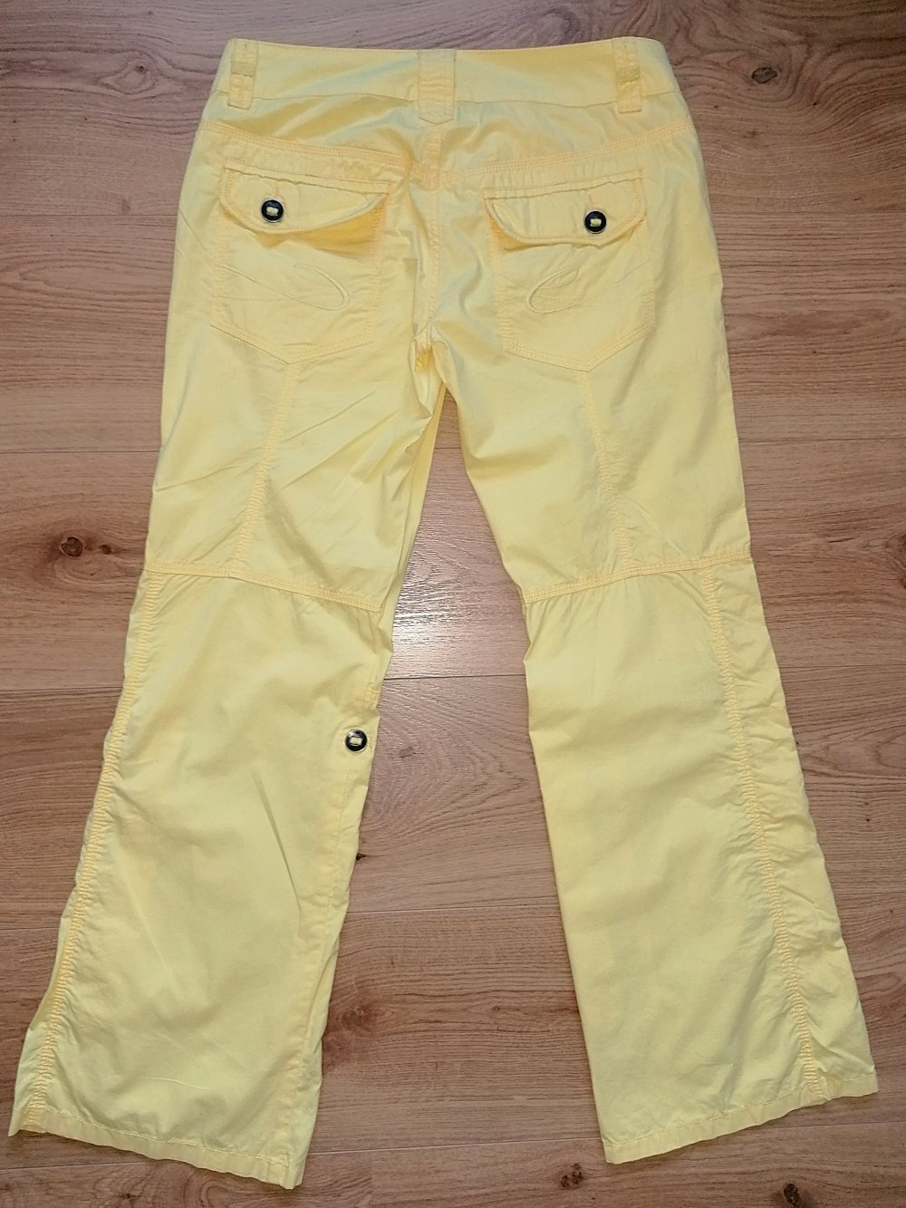 Edc Esprit Play Damenhose Turn-up Stoffhose Gr. 38 Short