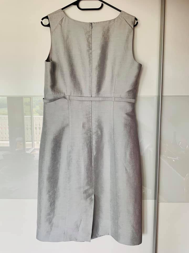 S.Oliver Selection Damen Kleid NEU Gr. 36-38 Silberfarben NP:149€
