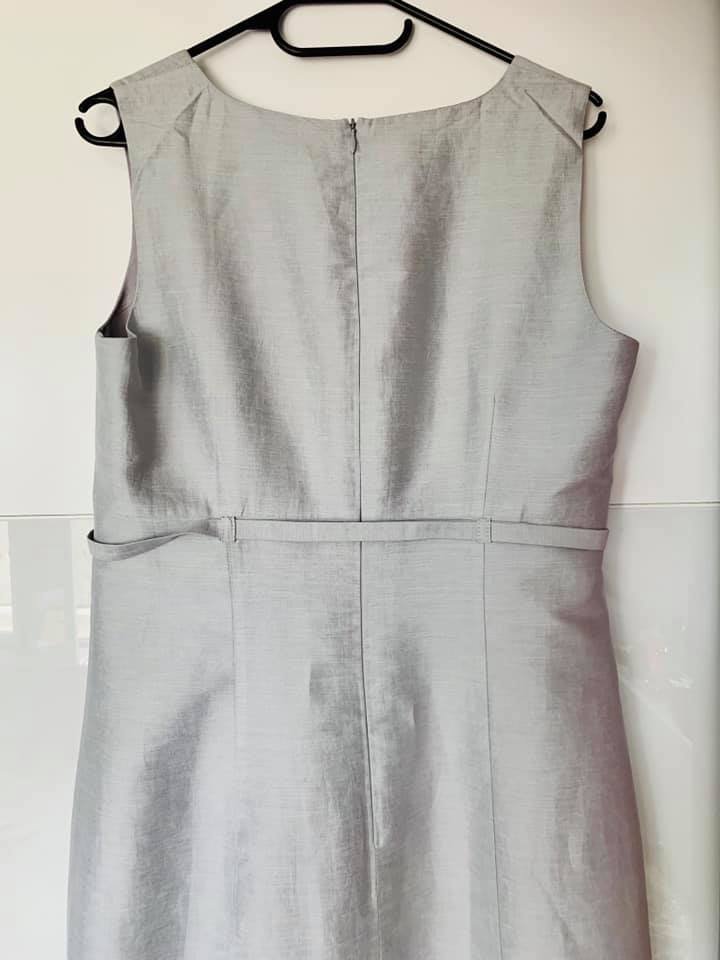 S.Oliver Selection Damen Kleid NEU Gr. 36-38 Silberfarben NP:149€