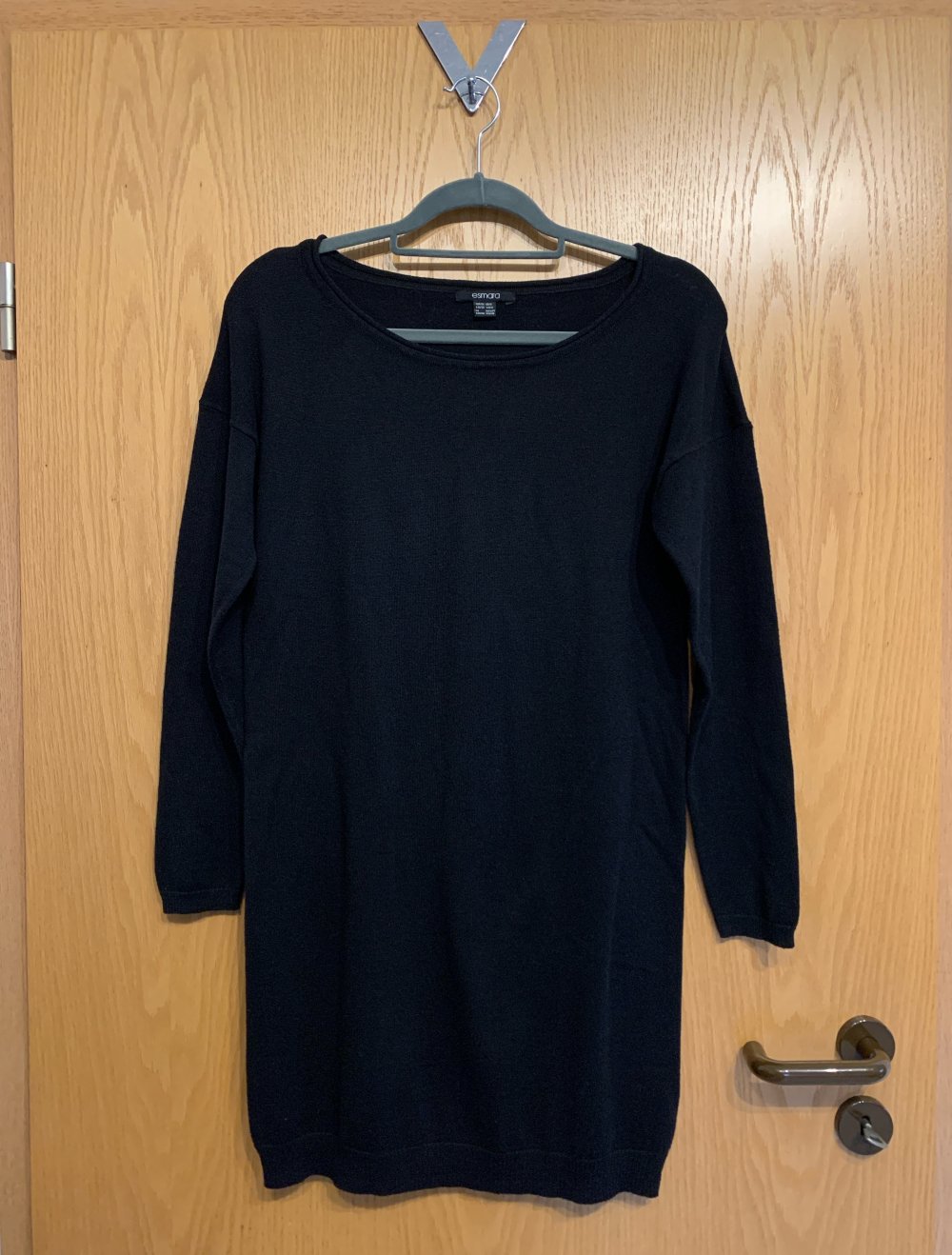 Strickkleid schwarz