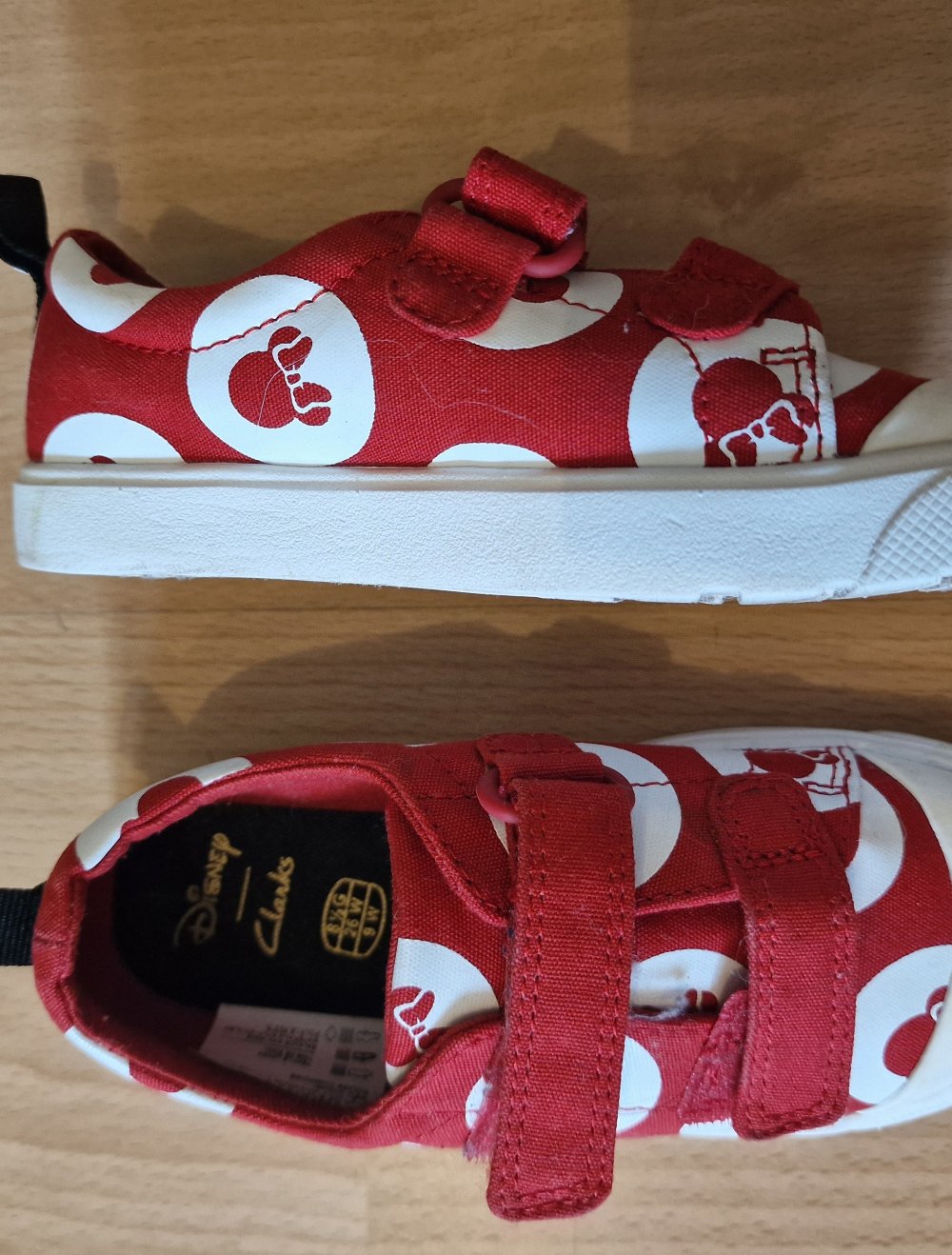 clarks  Mini maus sneaker chucks Disney unisex Kinder Mädchen Star Schuhe Klett converse